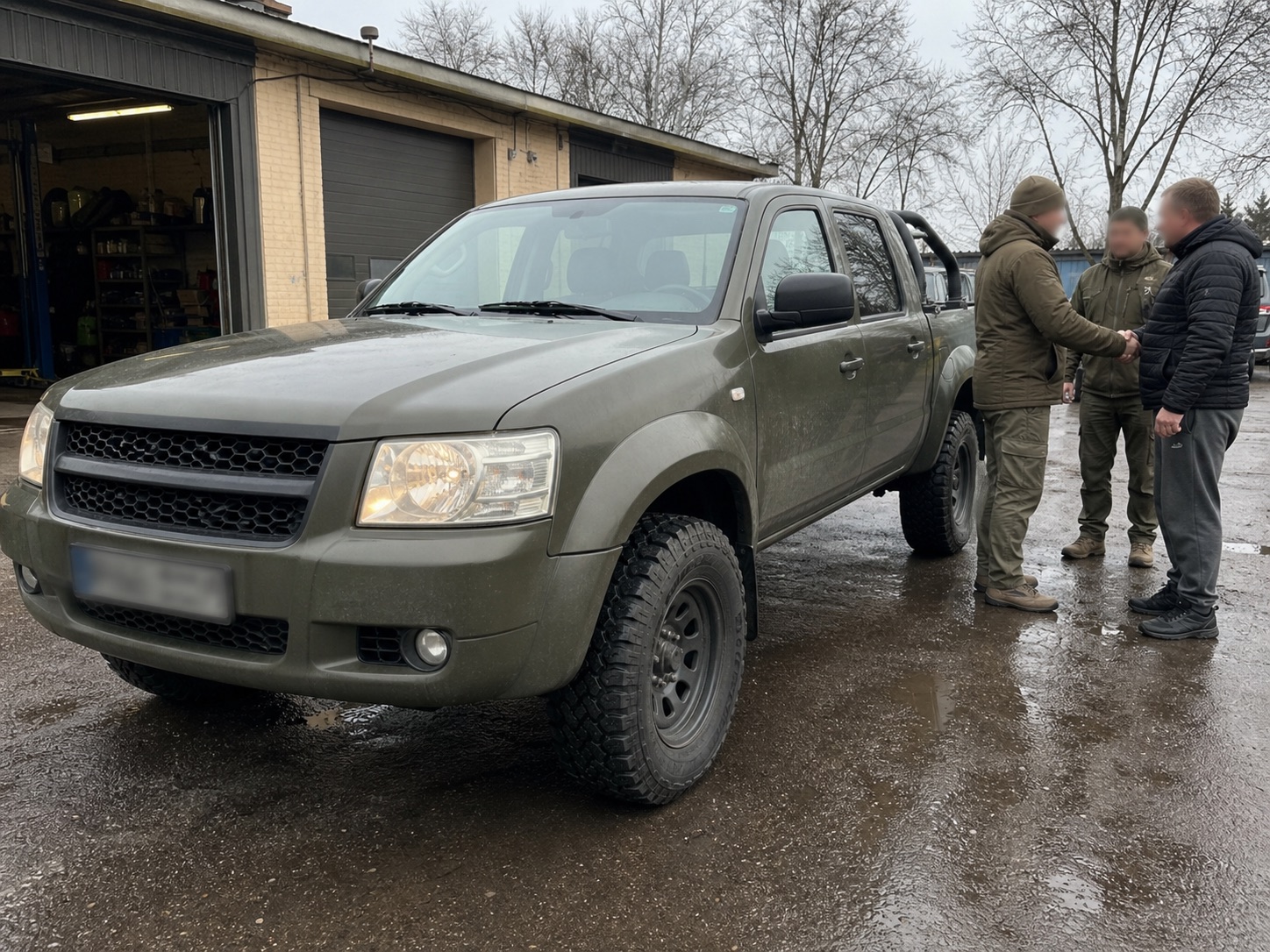 Передача підготовленого автомобіля підрозділу