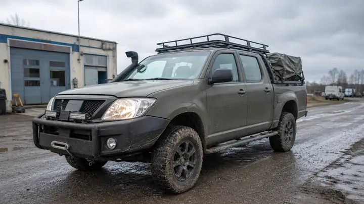 Реалістичний 4x4 пікап для логістики та евакуації